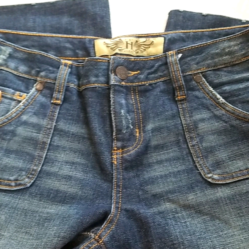 Women Jean capris dark wash